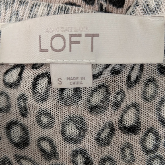 Ann Taylor Loft Cheetah Print Cardigan - Picture 3 of 3